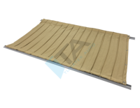 Rideau plissé imperméable pour Bus, Minibus, caravane, panneau de camping-car, Van sprinter, crafter, ducato boxer, maître transit, Conversion de flux personnalisé