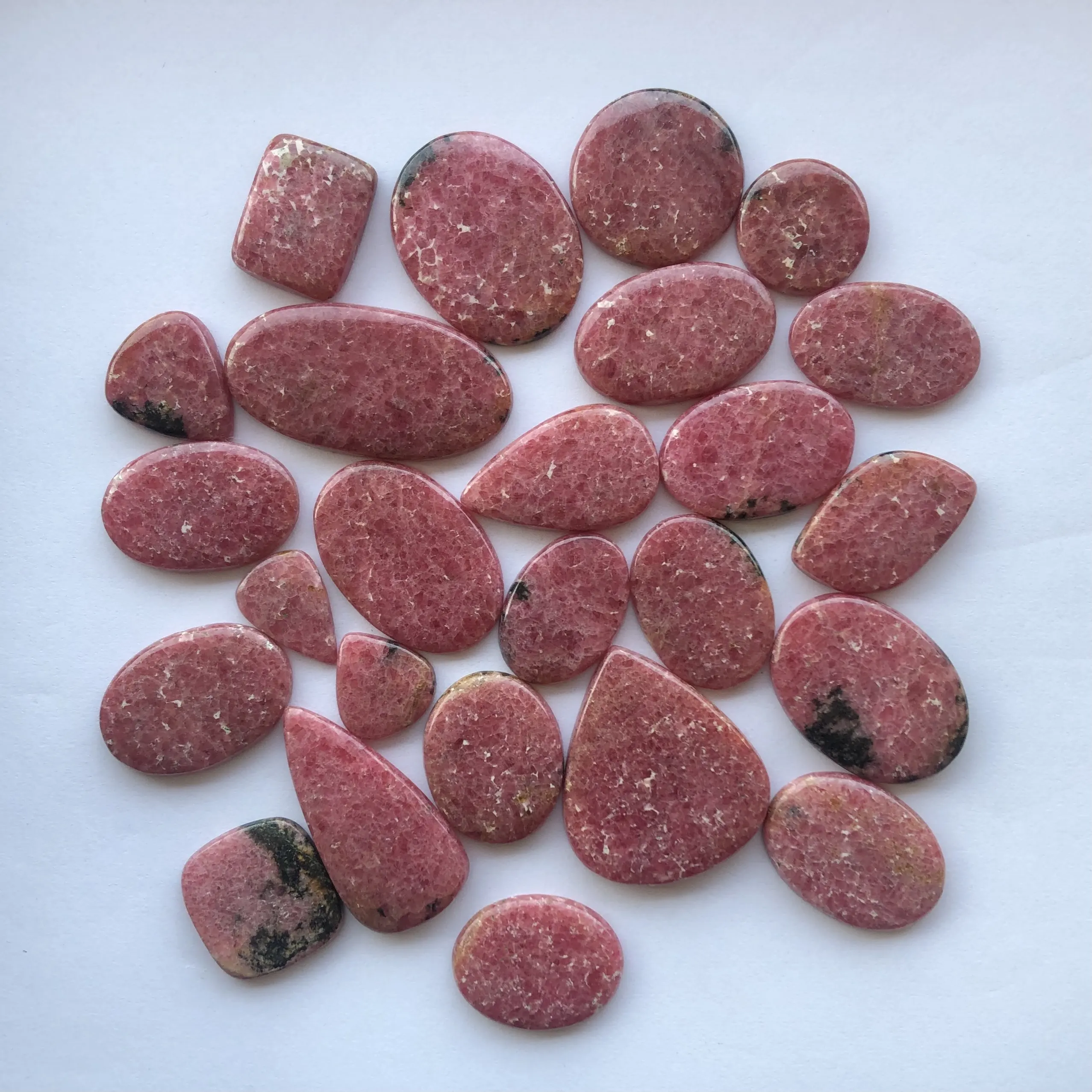 Màu Hồng Tự Nhiên Thulite Đá Mịn Kích Thước Miễn Phí Hình Bầu Dục Lê Hình Dạng Cabochon Lô Từ Nhà Cung Cấp Tại Nhà Máy Đá Quý Giá Mua Ngay