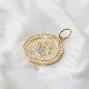 Breloque en argent Sterling 925 fait à la main, pendentif mignon avec trou de 7mm, bijoux turcs, nouveau modèle, vente en gros - Product Image 4