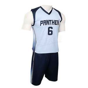 Uniforme de voleibol sin mangas personalizado 100% poliéster duradero cómodo Unisex tamaño adulto para deportes - Product Image 6
