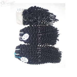 Paquetes de cabello humano más vendidos en 2024, paquetes de cabello barato con un poco de cierre - Product Image 6