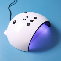Lampe UV de table certifiée CE 2025, séchage rapide, LED, pour vernis à ongles en gel, couleurs blanc/bleu/rose, matériau plastique, garantie 1 an