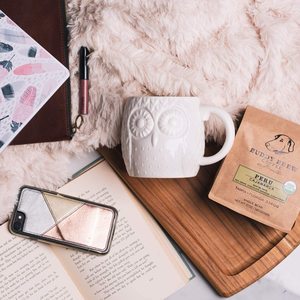 كوب شاي وقهوة بومة كبير الحجم من السيراميك الأبيض بمقاس 20 أونصة - Product Image 6