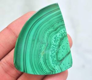Malachite อัญมณีทรงหลังเบี้ย,อัญมณีทรงหลวมคุณภาพสูงรูปทรงตามสั่ง - Product Image 6