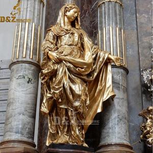 Jardín religioso al aire libre Estatuas de bronce de la escultura de la Asunción de María - Product Image 3