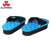 ALLWINWIN MSL02 Pantoufles de massage - Sandales en mousse EVA Chaussures d'acupression Réflexologie plantaire