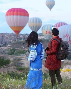 ห่อBohoชุดMaxiวินเทจHeavyเย็บปักถักร้อยบอลลูนพัฟแขนยาวยูเครนห่อMaxiชุด - Product Image 3