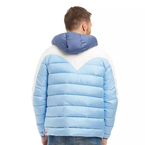 Veste matelassée en nylon et polyester de haute qualité pour hommes avec sweats à capuche Vêtements d'hiver Fermeture à glissière Imperméable et respirant - Product Image 4