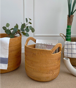 Panier en rotin écologique et suspendu, pour la cuisine et la décoration de la maison, produits de meubles fabriqué au Vietnam, - Product Image 6