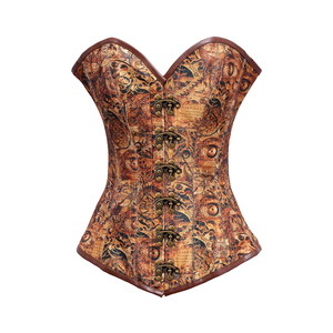 Corsé simulado de alta calidad para mujer, corsé Sexy de talla grande, vestido de diseño personalizado, Material de tela, logotipos aceptados, suministro al por mayor - Product Image 5