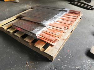 อัลลอยตะกั่ว/ดีบุกขนาด42นิ้วลูกฟูก/คลื่นอะโนเดสสำหรับชุบโครเมี่ยมแบบแข็งสามารถปรับแต่งความยาวได้โลหะคุณภาพสูง - Product Image 5