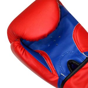 Gants de boxe professionnels en cuir de vachette personnalisés pour enfants, tissu de compétition en PVC, tailles 6oz 8oz 10oz 12oz 14oz 16oz - Product Image 4