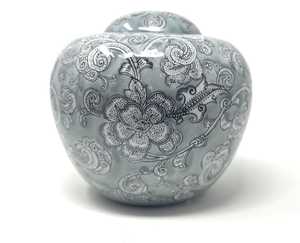 ทองปีกเทวดาผู้ใหญ่เผาศพขี้เถ้าโกศออกแบบเงินและทองโลหะสำเร็จรูปผู้ใหญ่ฝังศพโกศศพสำหรับขี้เถ้า - Product Image 5