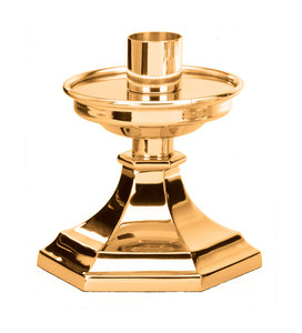 Candelabro de iglesia de latón, nuevo aspecto, suministros de Iglesia, India - Product Image 2