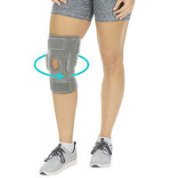 Genouillère de soutien sportif en néoprène élastique tricoté, compression épaisse, couleurs personnalisables, protection professionnelle 3D
