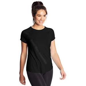 Chemises de yoga respirantes pour femmes, logo personnalisé, vêtements de sport et de fitness, vente en gros - Product Image 1