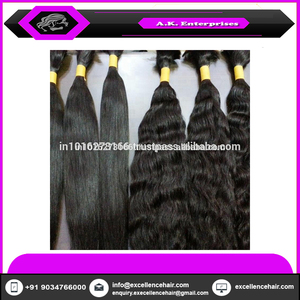 Meilleure vente 100% extensions de cheveux humains en gros de trame de cheveux vierges Remy indiens non transformés d'Amérique - Product Image 6