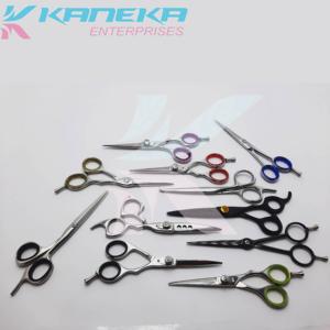 Tijeras de corte de pelo profesionales de acero inoxidable, colores personalizados, peluquería, belleza afilada, novedad - Product Image 6