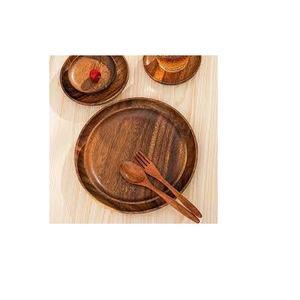 Plato de madera de tamaño personalizado, plato de fibra sólida Dim Sum, hecho a mano, producto en oferta - Product Image 6