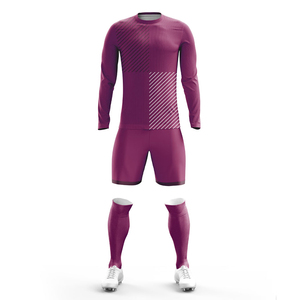 Haute Qualité Équipe Club Maillot De Foot Football Uniformes Football Chemises Deux Pièces Hommes Ensemble Personnalisé Sublimation Football Jersey Ensemble - Product Image 6