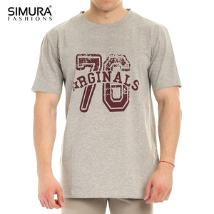T-shirt pour homme en coton et polyester, coupe décontractée, manches courtes, design vierge personnalisé, couleur personnalisée, service OEM, prix de gros - Product Image 4