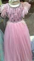 Robe longue élégante de haute qualité pour femme, style vintage, pour soirée formelle, bal de promo, avec perles, fleurs et nœud en satin