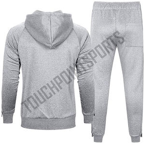 Stylish Sports Camouflage Casual High Quality Custom <b>Men</b> Jogger And Hoodie Tracksuit Set - Product Image 5