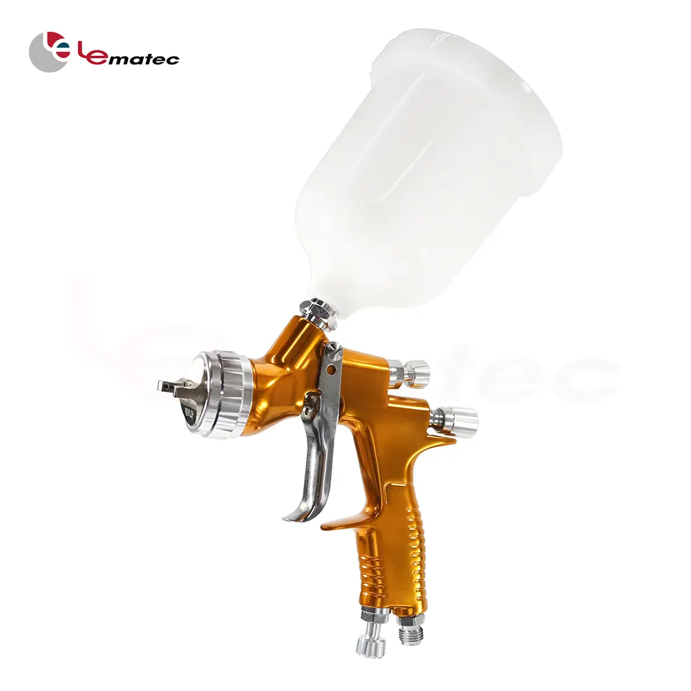 HVLP Painting Spray Gun Car Coating 1.3 mm Nozzle Paint Tool Taiwan Made Auto Professional Atomization LEMATEC