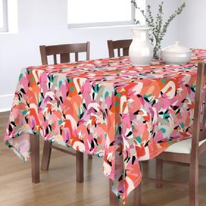 New Anti-scalding Sustainable Party <b>Wedding</b> Home Kitchen Banquet <b>Table</b> Cloth 100% Organic Cotton Waterproof GOTS Certified - Product Image 5