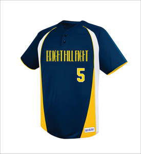 Deux boutons entièrement sublimation et blanc, deux boutons disponibles, avec broderie - Product Image 1