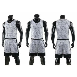 Kit de maillots et de sports pour hommes, pour jouer au basket-ball, d'athlétisme, avec couleurs personnalisées et impression personnalisées - Product Image 5