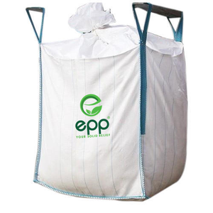 Best Seller Maxisaco FIBC <b>Bag</b> Formstable Flexible 1100lbs 2200lbs 3300lbs PP Woven Duffle Top for Salt Rice Breathable - Product Image 3