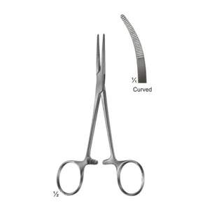 Forceps hémostatiques incurvés Source d'alimentation des machines - Product Image 1
