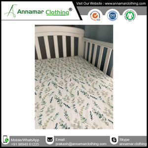 Sábana bajera supersuave personalizada para bebé, ropa de cama de color blanco - Product Image 4