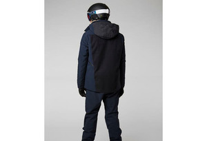 Chaqueta de esquí de lona con cuello levantado para mujer, impermeable, transpirable, bordado al aire libre, a prueba de viento, para invierno - Product Image 5