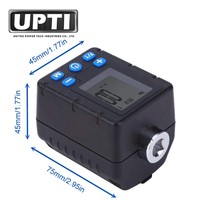 Adaptateur de douille dynamométrique électrique numérique de haute qualité UPTI fabriqué à Taïwan, 3/4 po, 200~1000 Nm, pour outils automobiles, DIY/ODM OEM Carbone
