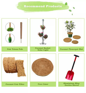 มะพร้าวธรรมชาติ100% มะพร้าวเสามะพร้าวใยมะพร้าวมะพร้าวเสื่อป้องกันต้นไม้สำหรับพืชปีนเขา - Product Image 6