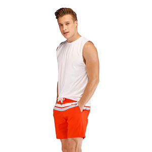 Camiseta sin mangas de algodón transpirable para entrenamiento de gimnasio para deportes de verano - Product Image 1