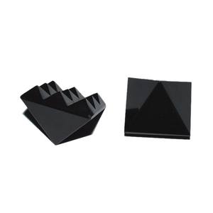 Pirámides de Piedras Preciosas de Ágata Negra Lemuriana, Pirámides de Piedras Preciosas Grandes - Product Image 1