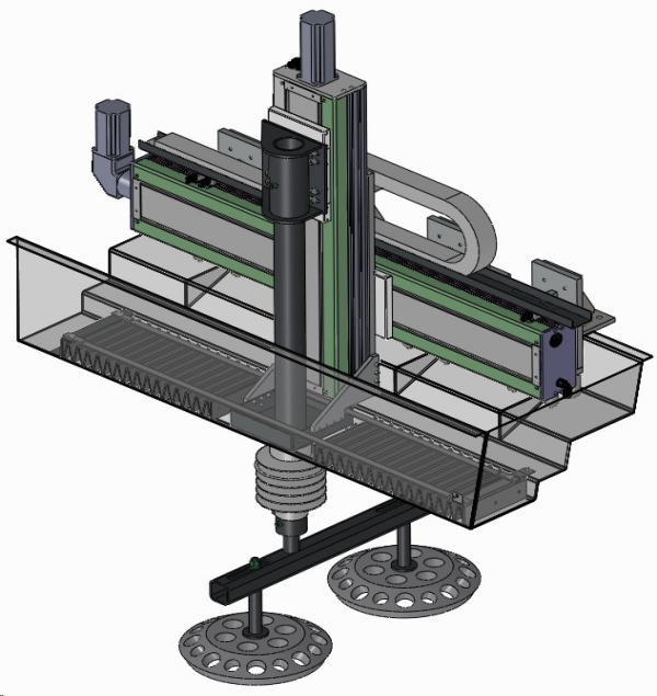 Automatic Wet Blasting Machine for high value industrial component surface treatment