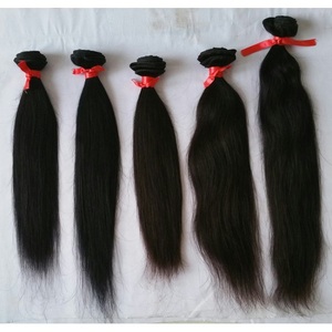 Extensions de cheveux noires 100% Remy, style indien, pures et vierges - Product Image 2
