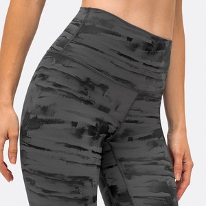 Leggings personnalisés à taille haute pour femmes, teinture unie, haute performance, leggings de sport et de yoga pour femmes - Product Image 5
