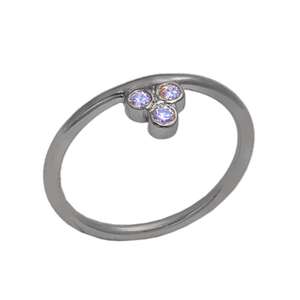 Anillo de piedras preciosas de tanzanita natural Sólido. Plata de Ley 925 Joyería chapada en oro al por mayor para mujeres, proveedor Casa De Plata - Product Image 4