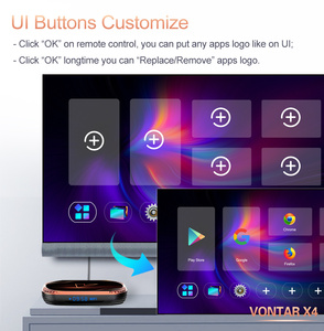 VONTAR X4 Smart TV Box Amlogic S905X4 <span class=keywords><strong>Android</strong></span> 11 4GB 32GB/64GB/128GB - Product Image 6