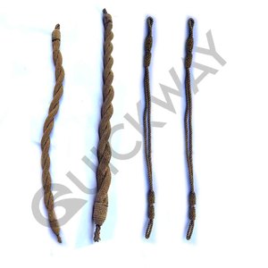 หมวกเชือกบิดสำหรับพิธีการสายรัดคางแบบแถบสีทอง - Product Image 6