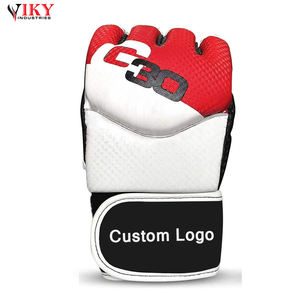 Gants de MMA personnalisables avec logo et couleur – Gants de boxe et de sparring rouges pour adultes – Meilleure qualité - Product Image 4