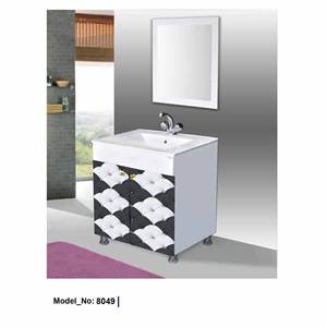 Mueble de baño moderno de alta calidad, lavabo con espejo - Product Image 3