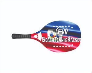 ไม้ตีเทนนิสชายหาดไม้พายชายหาดทำจากคาร์บอนที่กำหนดเอง/ไม้พาย Padel พร้อมโลโก้และการผสมสีของคุณ - Product Image 5