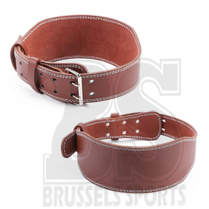 บรัสเซลส์กีฬา PU ยกน้ำหนักเข็มขัดปกป้องเอวยิมฟิตเนสอำนาจยกเข็มขัดกลับ - Product Image 1