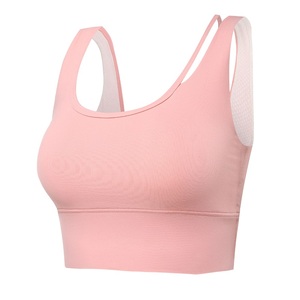 Wholesale Custom Logo Women Sports Bra Fitness Yoga Bra Breathable Gym Running Workout Sportswear <b>Athletic</b> <b>Support</b> Bra - Product Image 4